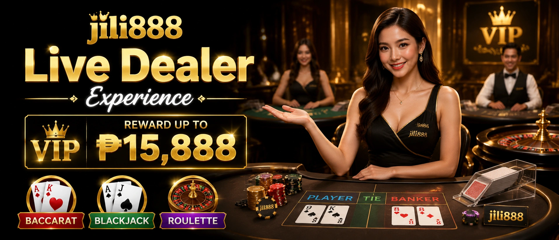 Live casino table overview visual
