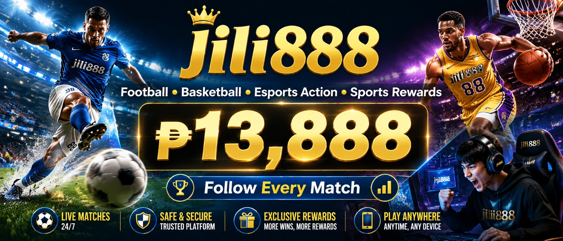 Sports betting hero visual for Filipino players